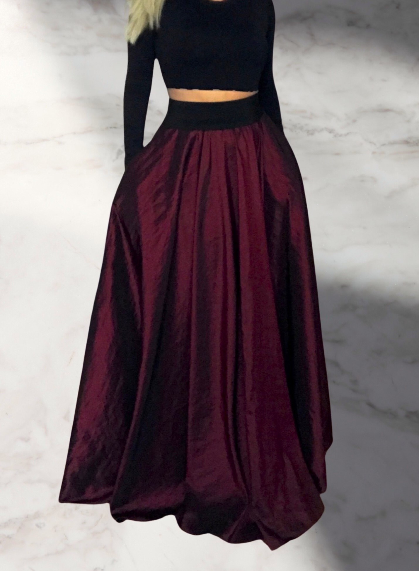 Dlouhá společenská sukně BOROS SK-L-VIN08